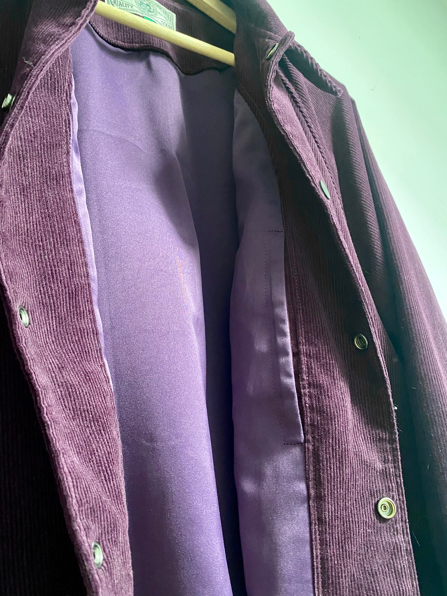 Kinloch coach jacket inside pocket