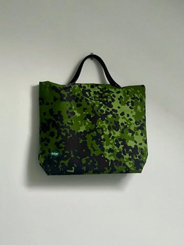 Fountainwell tote bag Danish camo front