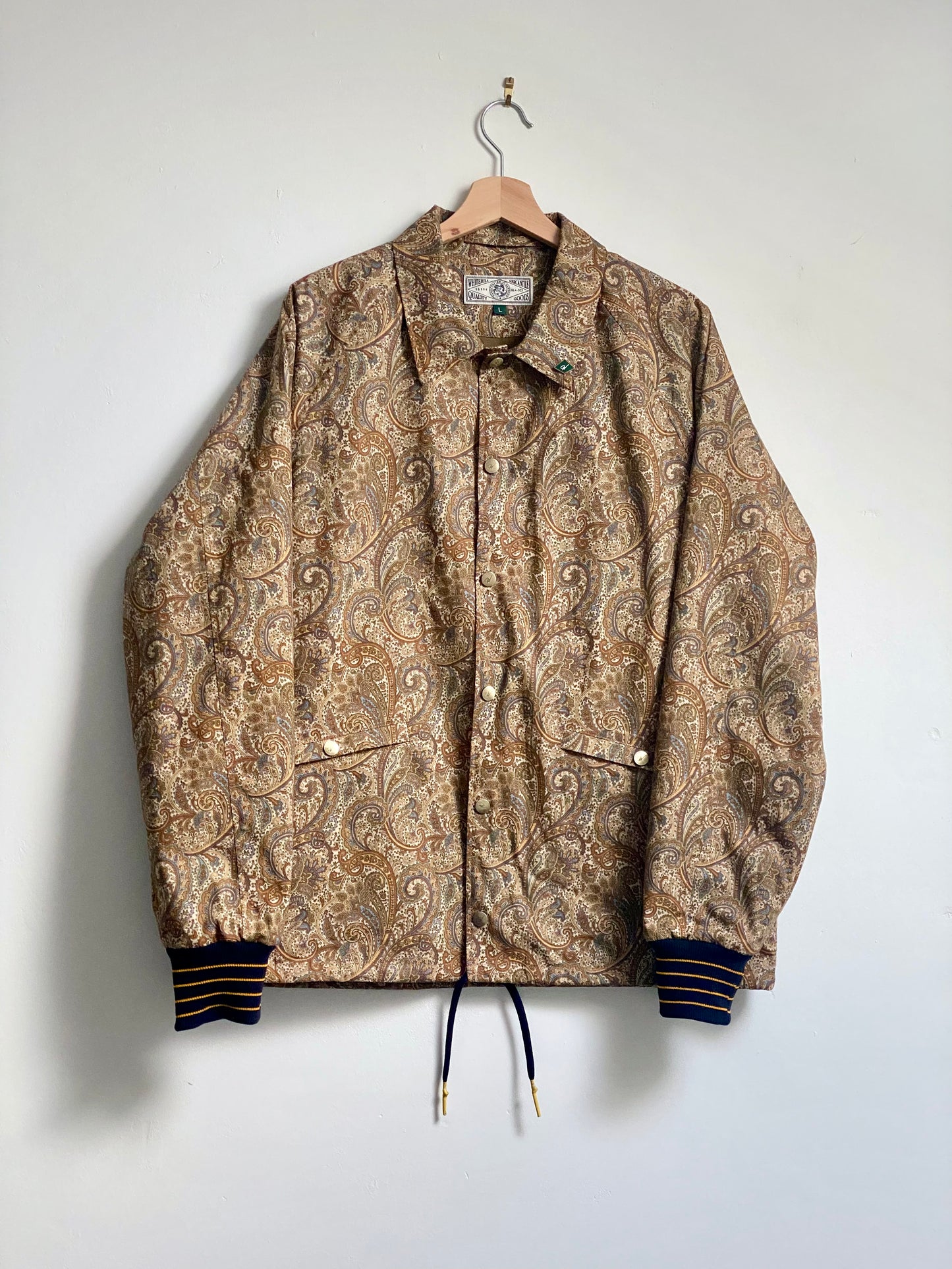 Kinloch coach jacket Merlins pal paisley print