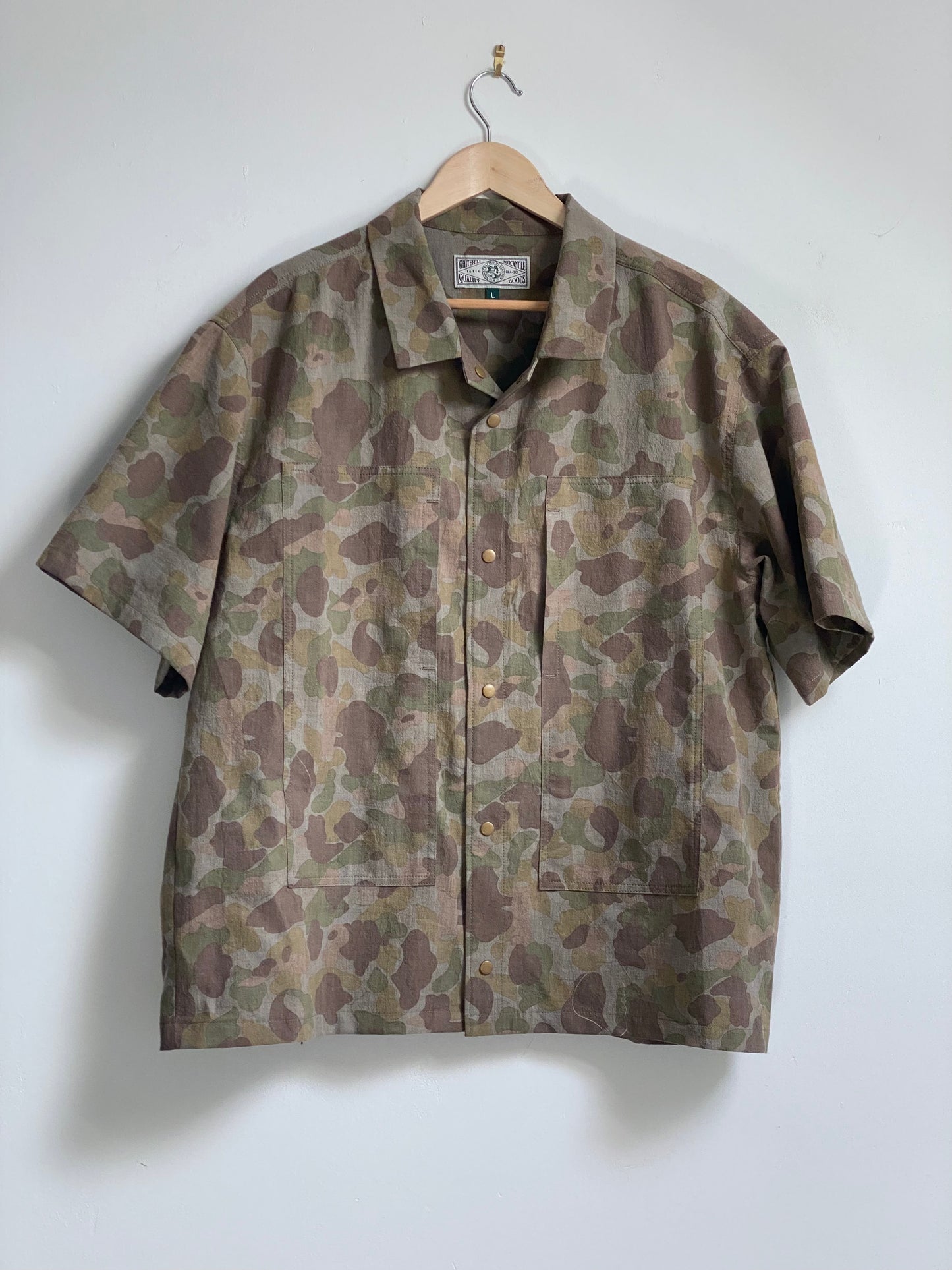 Vez Short Sleeve Camp Collar Shirt